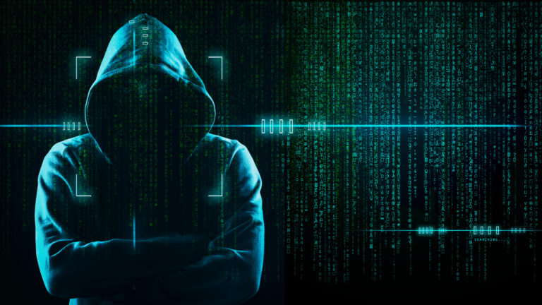 Cyber-attacks: Hacker image for blog article